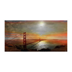 Bridge At Sunset // Canvas (24"W x 12"H x 1.5"D)