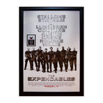 Signed Movie Poster // Expendables