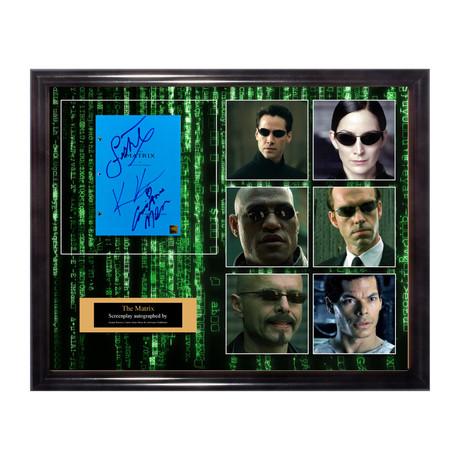 Signed Screenplay // The Matrix