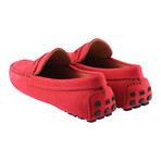 Deluxe Driving Penny Loafer // Crimson Red (US: 7)