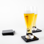 Coasters // Pack of 4 (Soho Black + Hamptons White)