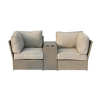 Kingston Cup Table Love Seat