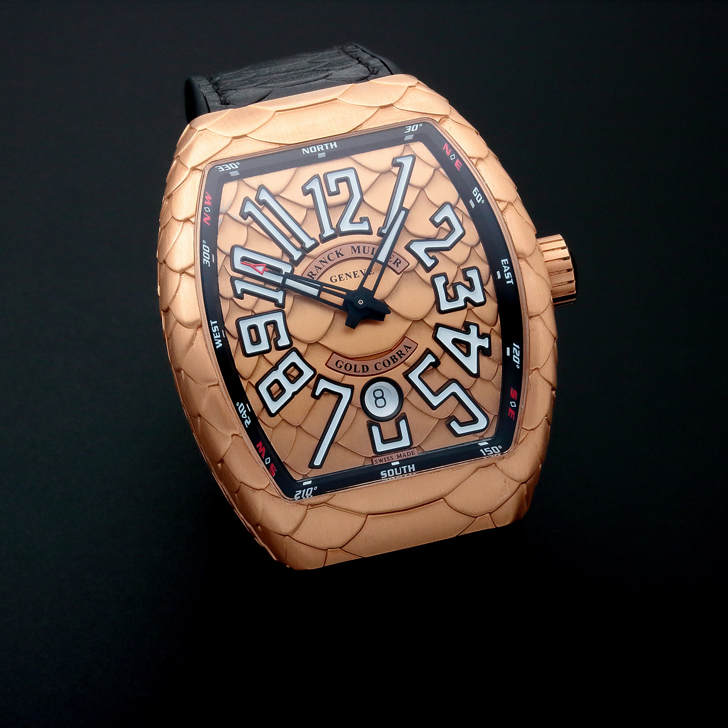 Franck Muller Vanguard Gold Cobra Automatic V45SCDT Unworn