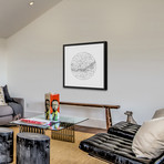 Aerial Earth // Archive Paper (12"W x 12"H x 1.5"D)