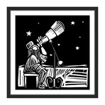 Galileo // Archive Paper (12"W x 12"H x 1.5"D)