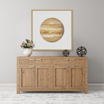 Beige Planet // Archive Paper (12"W x 12"H x 1.5"D)