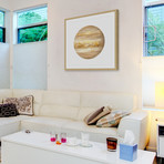 Beige Planet // Archive Paper (12"W x 12"H x 1.5"D)