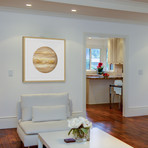 Beige Planet // Archive Paper (12"W x 12"H x 1.5"D)