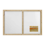 Constellation Map // Brushed Aluminum (18"W x 12"H x 1.5"D)