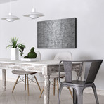 Constellation Map // Brushed Aluminum (18"W x 12"H x 1.5"D)