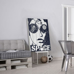 Space Glasses // White Wood (12"W x 18"H x 1.5"D)