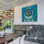 Starry One Eye // Canvas (18"W x 18"H x 1.5"D)