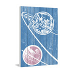 Orbit Swish // White Wood (12"W x 18"H x 1.5"D)