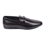 Versace Collection // Metal Bit Patent Loafer // Brown (Euro: 44)