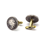 Buffalo Nickel Cufflinks