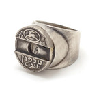 Telephone Token Coin Ring (Size 7)