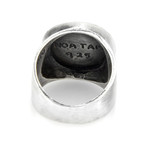 Sol Key Musical Medallion Ring (Size 7)