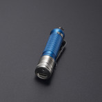 UltraTac K18 // Keychain Flashlight // Blue (AAA Alkaline Battery)