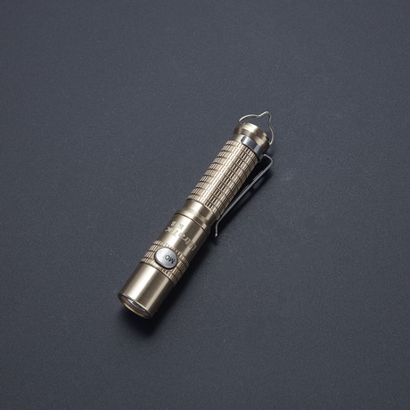 UltraTac K18 // Keychain Flashlight // Brass Polished