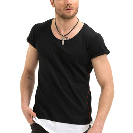 Jace C-Neck Shirt // Black (L)