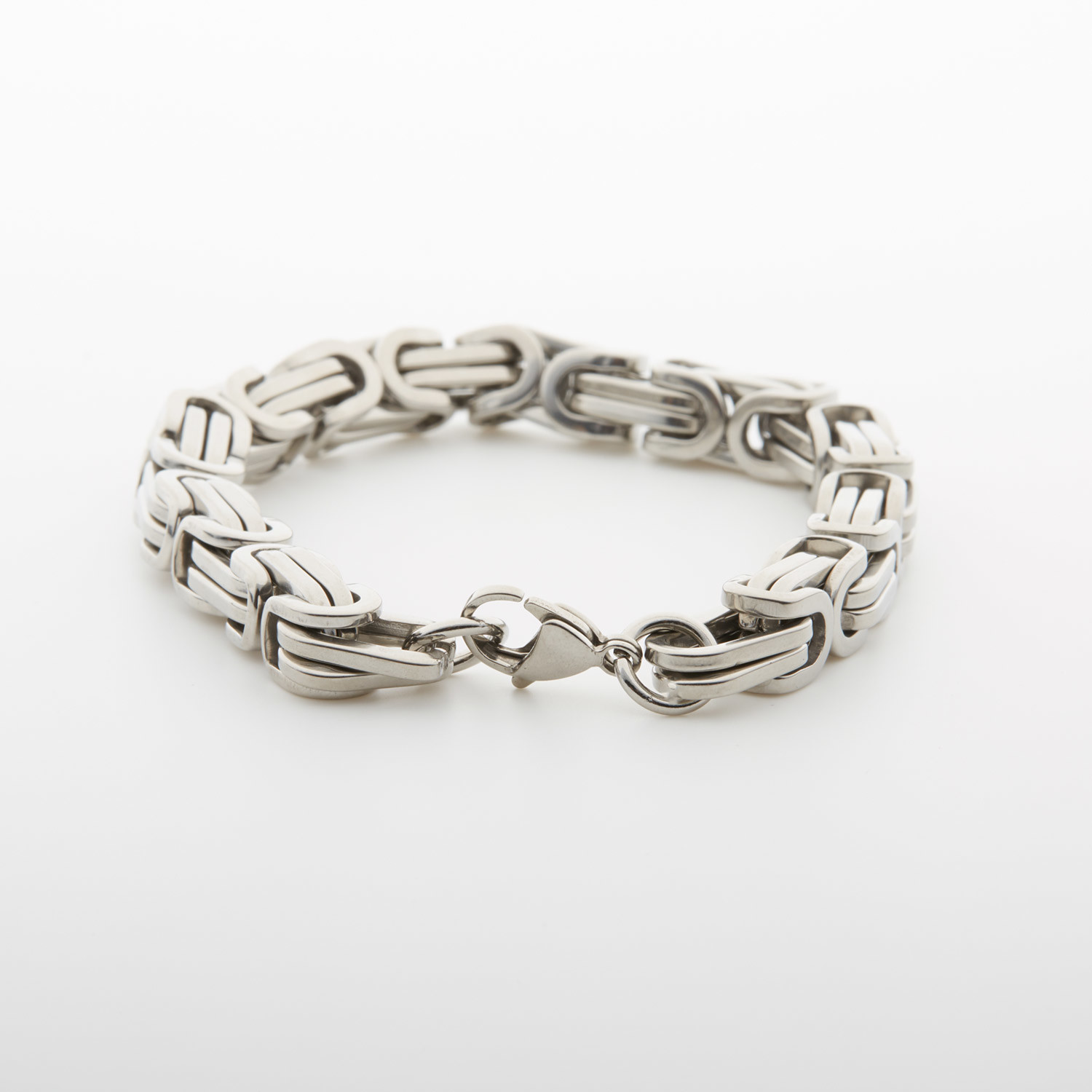 Jean Claude Jewelry // Stainless Steel Chain Bracelet // Silver - Jean ...