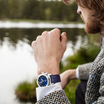 Mauron Musy Classic Steel Armure Automatic // MU 01-204 (Additional Black Leather Strap)