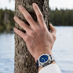 Mauron Musy Classic Steel Armure Automatic // MU 01-204 (Additional Black Leather Strap)