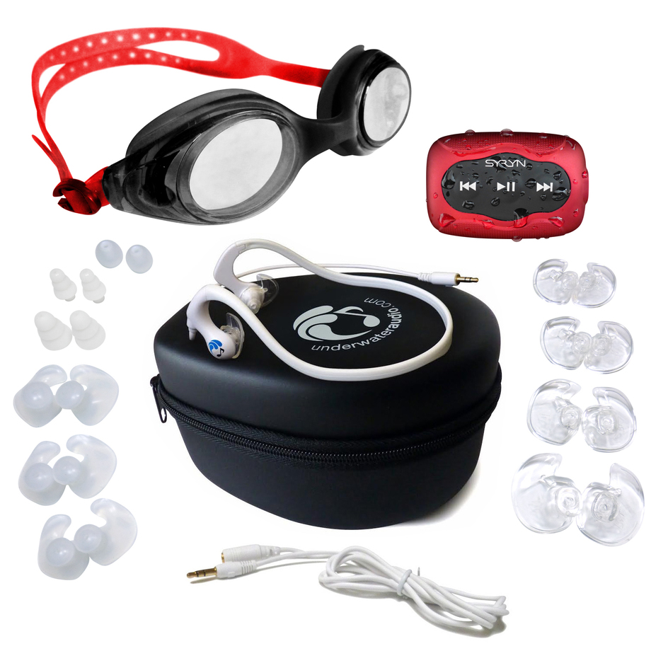 Underwater Audio Waterproof MP3 Players + Headphones Touch of Modern