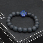 Onyx and Lapis Lazuli Cross