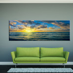 Ocean And Sun (36"W x 24"H x 1"D)