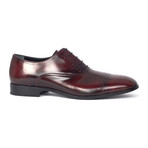 Perforated Toe Brogue Oxford // Cranberry (Euro: 42)