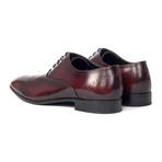 Perforated Toe Brogue Oxford // Cranberry (Euro: 46)