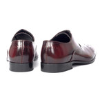 Perforated Toe Brogue Oxford // Cranberry (Euro: 47)