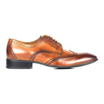 Leather Wingtip Full Brogue Derby // Brown (Euro: 40)