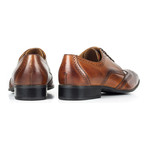 Leather Wingtip Full Brogue Derby // Brown (Euro: 40)