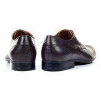 Shiny Plain Toe Derby // Brown (Euro: 41)