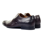 Shiny Plain Toe Derby // Brown (Euro: 41)