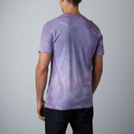 Ultra Soft Hand Dyed V-Neck // Lavender (S)