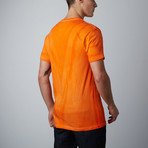 Ultra Soft Hand Dyed V-Neck // Vintage Orange (2XL)