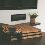 Walnut Wood Cover // Playstation 4 (Controller)