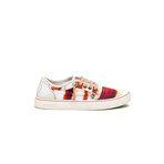 Heisei Sneaker // White + Red Multi (Euro: 38)