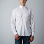 Adrian Paisley Button-Up Shirt // White (XS)