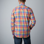 Nilo Plaid Button-Up Shirt // Yellow (XS)
