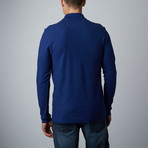 Long-Sleeve Polo // Navy (S)
