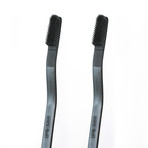 Boie Toothbrushes // Set of 2 (Black + Black)