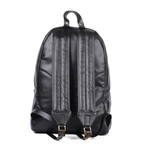 Leather Backpack // Black