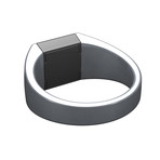 Echo + RFiD Ring // Carbon Black (Size 14)