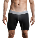 Athletic Boxer Brief // Black (L)