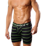 Striped Boxer // Green (M)