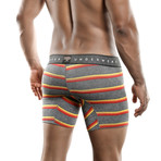 Aeronautica Microfiber Boxer Medium // Jasper + Yellow + Orange (XL)